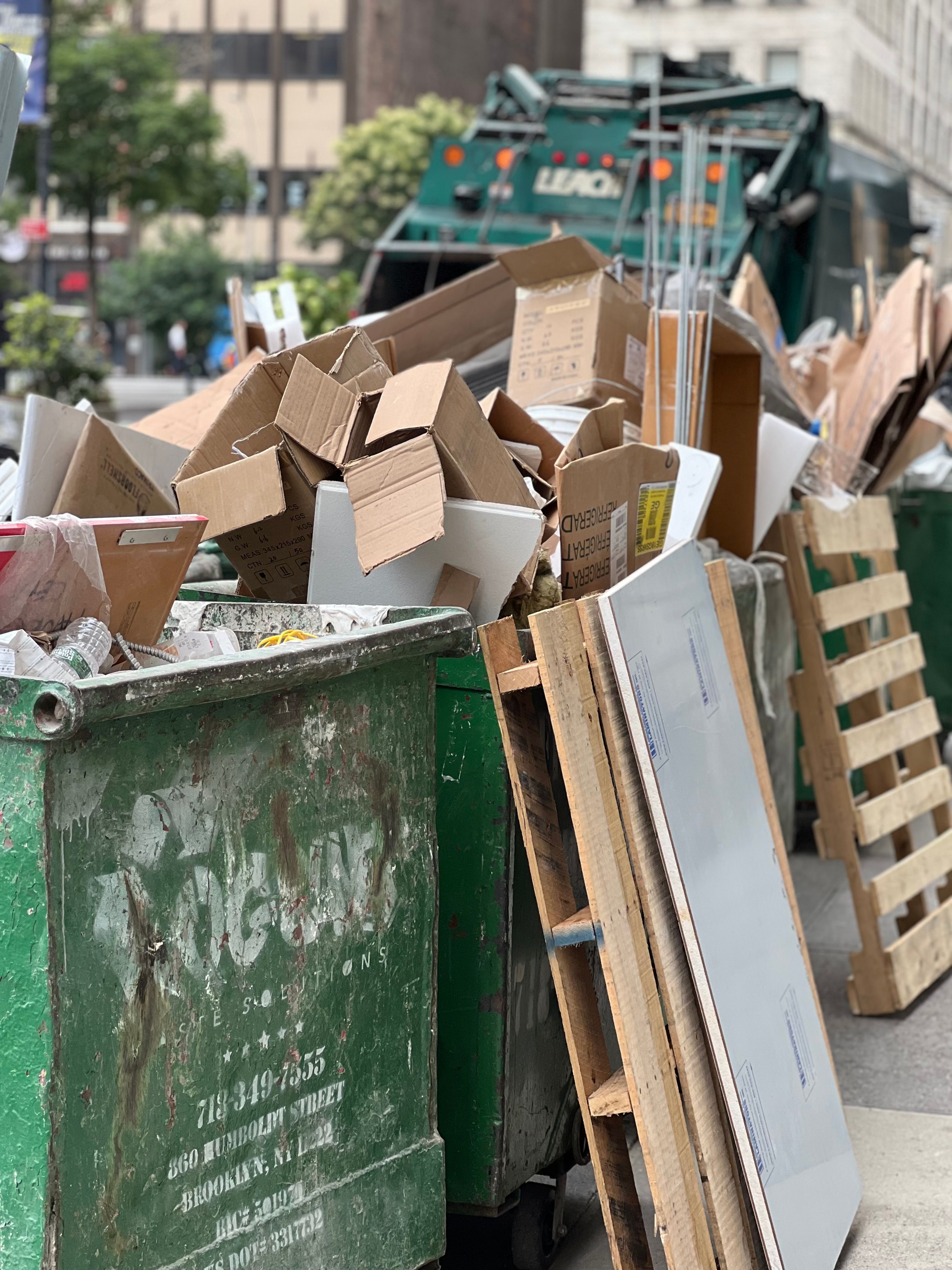 Junk removal and garage cleanout services